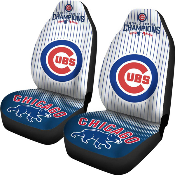 Chicago Cubs New Fashion Fantastic Car Seat Covers 002(Pls Check Description For Details)